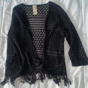Women’s Faded Glory Open Knit Cardigan